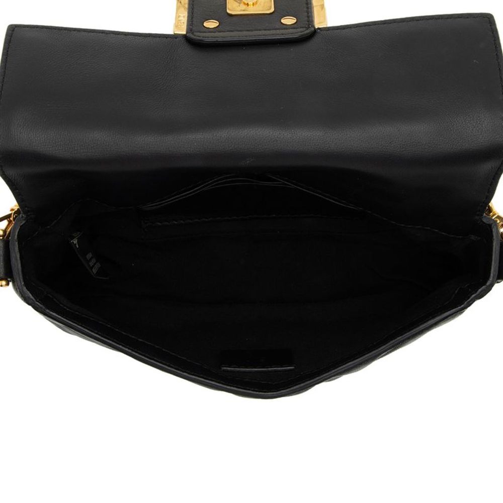 Fendi FF Embossed 1974 Mini Baguette Shoulder Bag - Picture 7 of 15